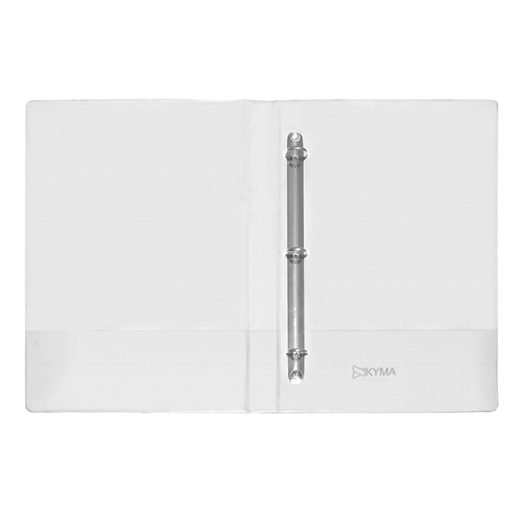 CARPETA 1 P. BLANCA KYMA BRILLANTE, ARILLO D, PANORAMICA