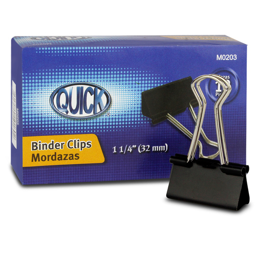 SUJETA DOCUMENTOS QUICK 1 1/4P