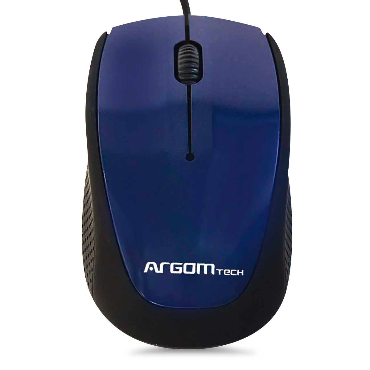 MOUSE ARGOM USB ALAMBRICO AZUL ARG-MS-0014L