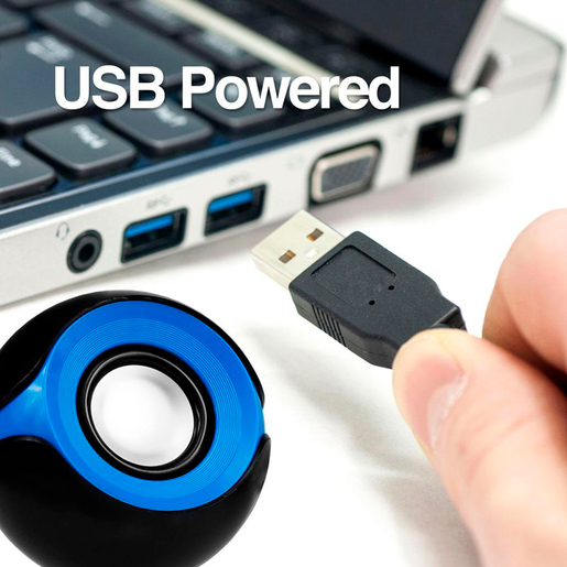 BOCINA MULTIMEDIA ORBIT ESTEREO USB 2.0