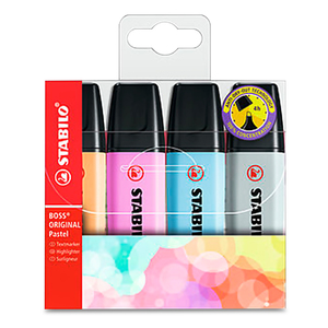 RESALTADOR STABILO PASTEL 4U RESALTADOR STABILO PASTEL 4U