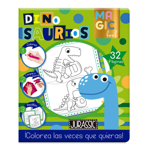 MAGIC BOOK DINOSAURIOS 32 PAG | Office Depot Costa Rica