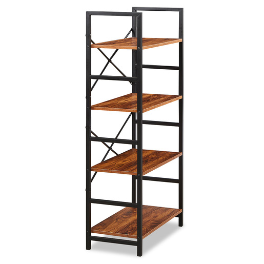 LIBRERO RETRO DE CUATRO NIVELES MODUTEC