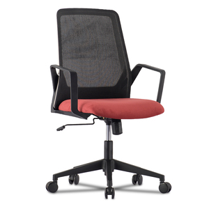 SILLA SECRETARIAL DE MESH COLOR NEGRO Y CORINTO 4TUNE SILLA SECRETARIAL DE MESH COLOR NEGRO Y CORINTO 4TUNE