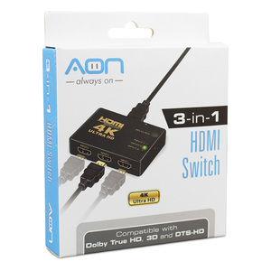 CAJA REPETIDORA 3 EN 1 HDMI MARCA AON