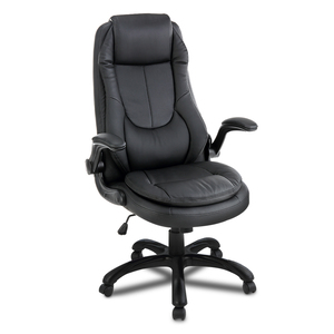 SILLA GERENCIAL DE PU COLOR NEGRO ACOLCHADA 4TUNE SILLA GERENCIAL DE PU COLOR NEGRO ACOLCHADA 4TUNE