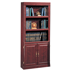 LIBRERO CHERRY CON PUERTAS