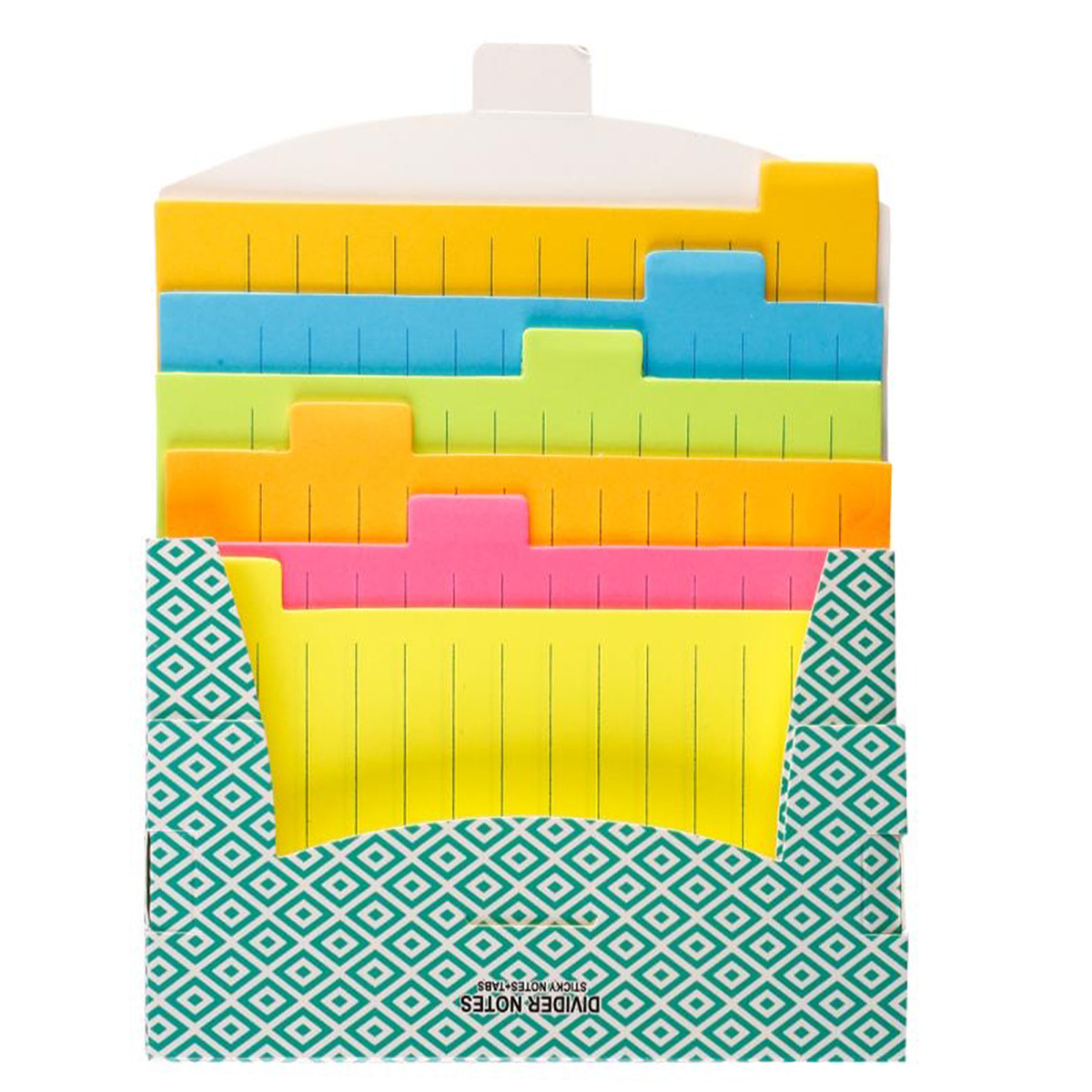 NOTAS ADHESIVAS EAGLE 6P X 4P (CON PESTANA, NEON, 60H)