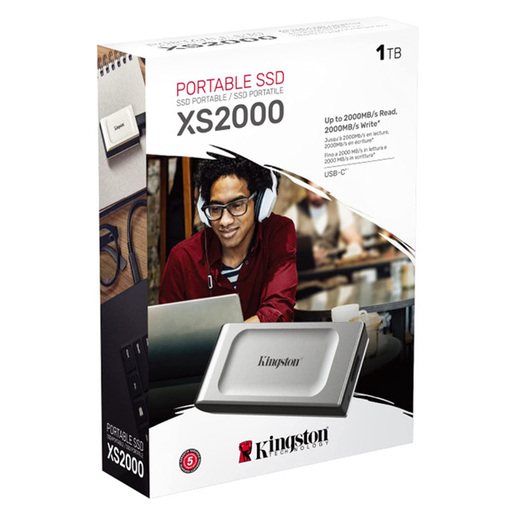 DISCO DURO SSD KINGSTON 1TB PORTABLE XS2000