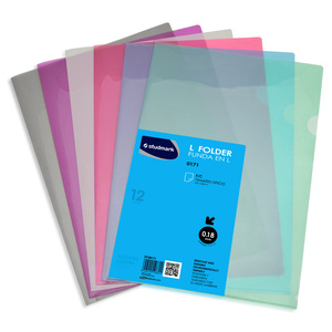 FUNDAS L OFICIO 12U COLORES FUNDAS L OFICIO 12U COLORES