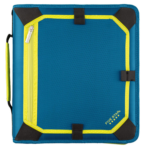 CARPETA CON CIERRE FIVE STAR + PANEL DE EXPANSION 2P