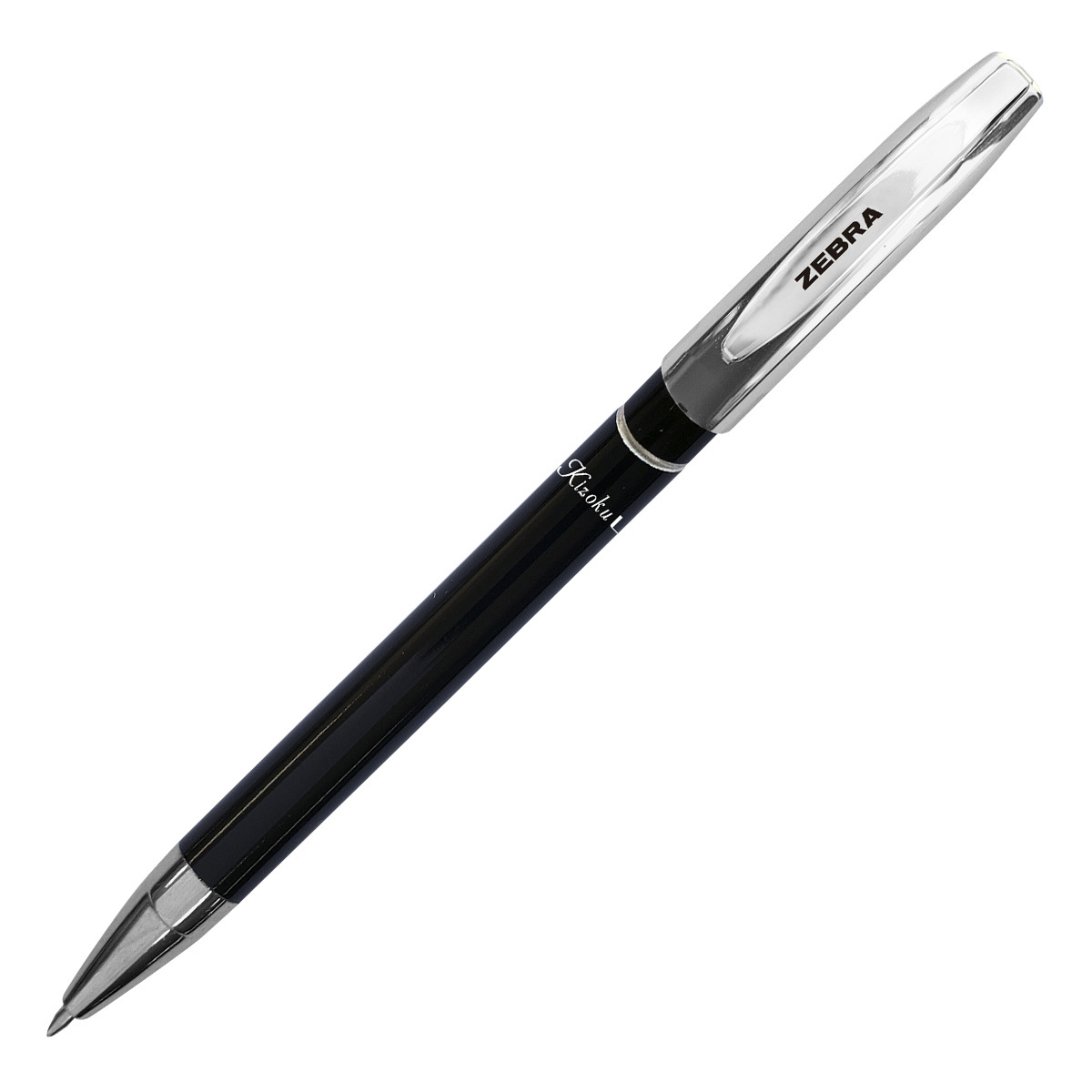 BOLIGRAFO RETRACTIL ZEBRA KIZOKU LE NEGRO 1U (1.0MM)