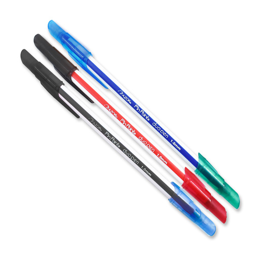 BOLIGRAFO AZOR AZOR AZOR DUO3U NEGRO/AZUL,NEGRO/ROJOYAZUL/VERDE 1.00MM
