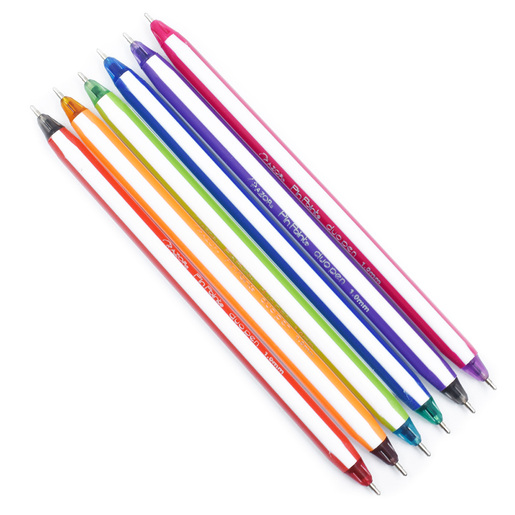 BOLIGRAFO AZOR PIN POINT DUO BOLSA 6U