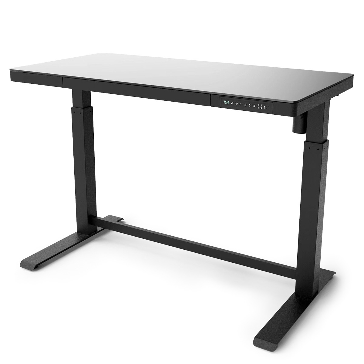 ESCRITORIO PERSONAL ELECTRICO DE VIDRIO CON GAVETA 4TUNE