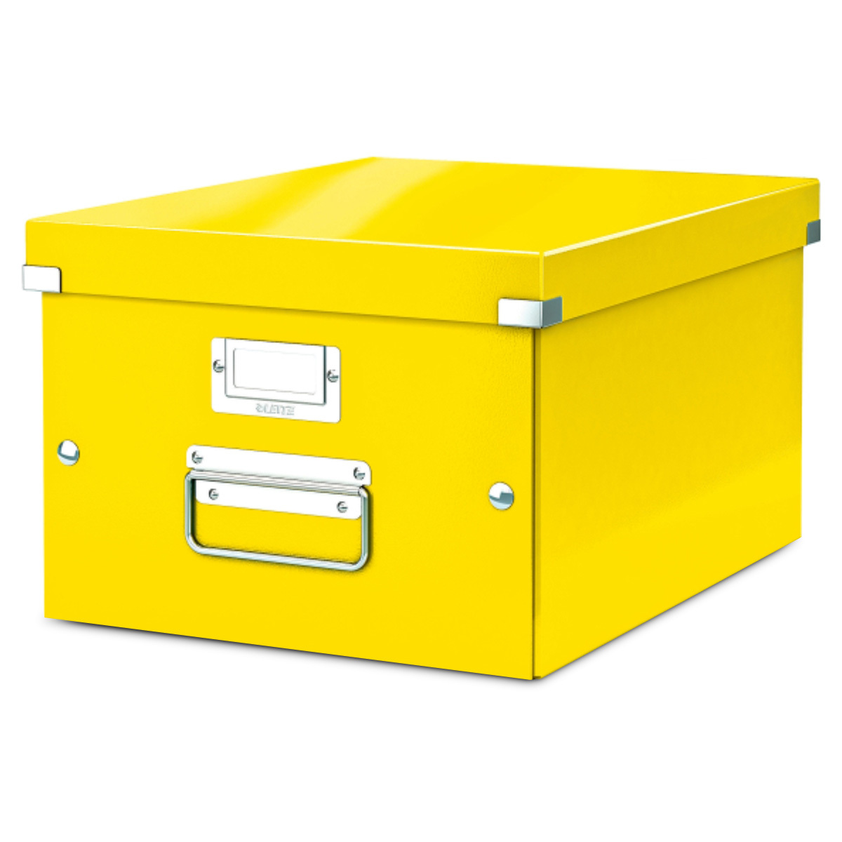 CAJA LEITZ PLEGABLE MEDIANA AMARILLO