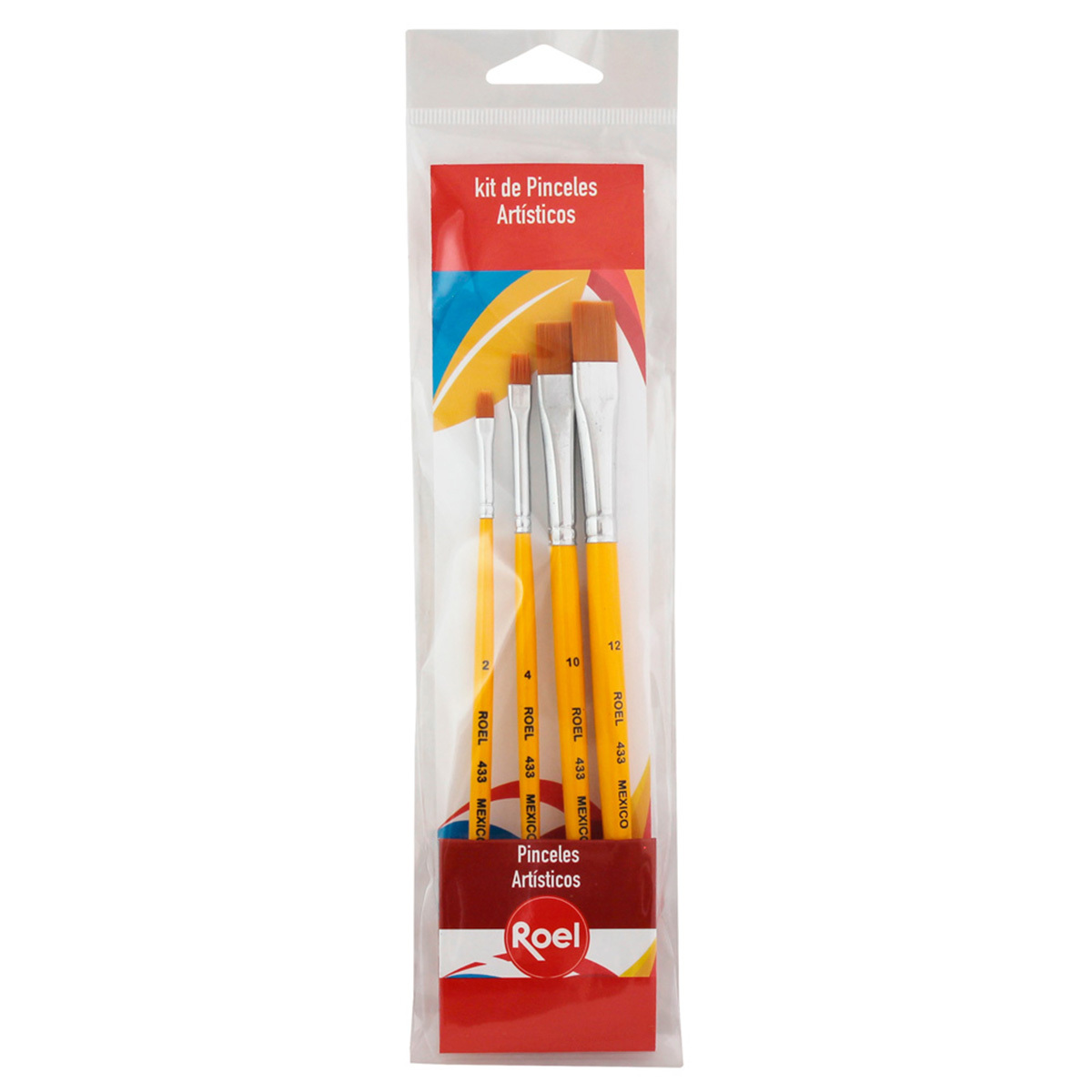 JUEGO DE PINCELES CONDOR ARTISTICOS ATREVETE A CREAR No.7 4U