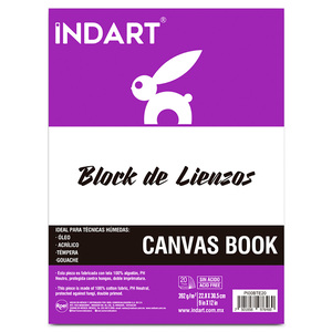 BLOCK DE TELA INDART 20H (MEDIDAS 22.8x30.5CM) BLOCK DE TELA INDART 20H (MEDIDAS 22.8x30.5CM)