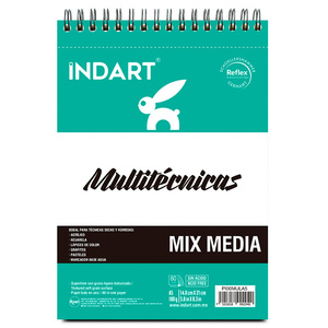 ALBUM INDART MULTITECNICA A5 60H (MEDIDAS 14.8x21CM, 180G) ALBUM INDART MULTITECNICA A5 60H (MEDIDAS 14.8x21CM, 180G)