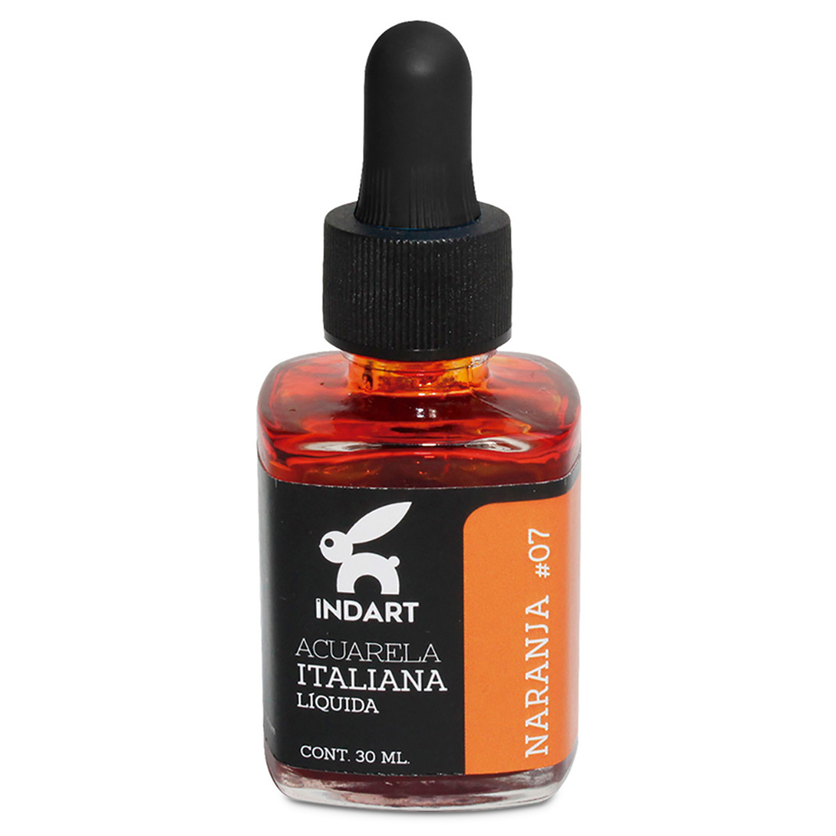 ACUARELA LIQUIDA NARANJA ITALIANA INDART BOTE VIDRIO 30ML