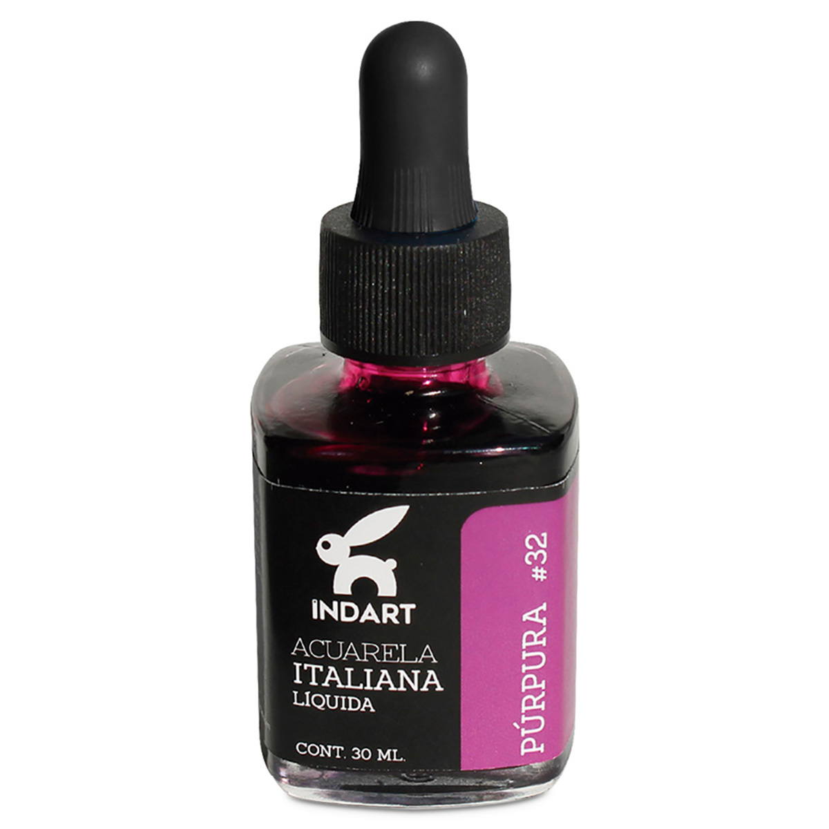 ACUARELA LIQUIDA PURPURA ITALIANA INDART BOTE VIDRIO 30ML