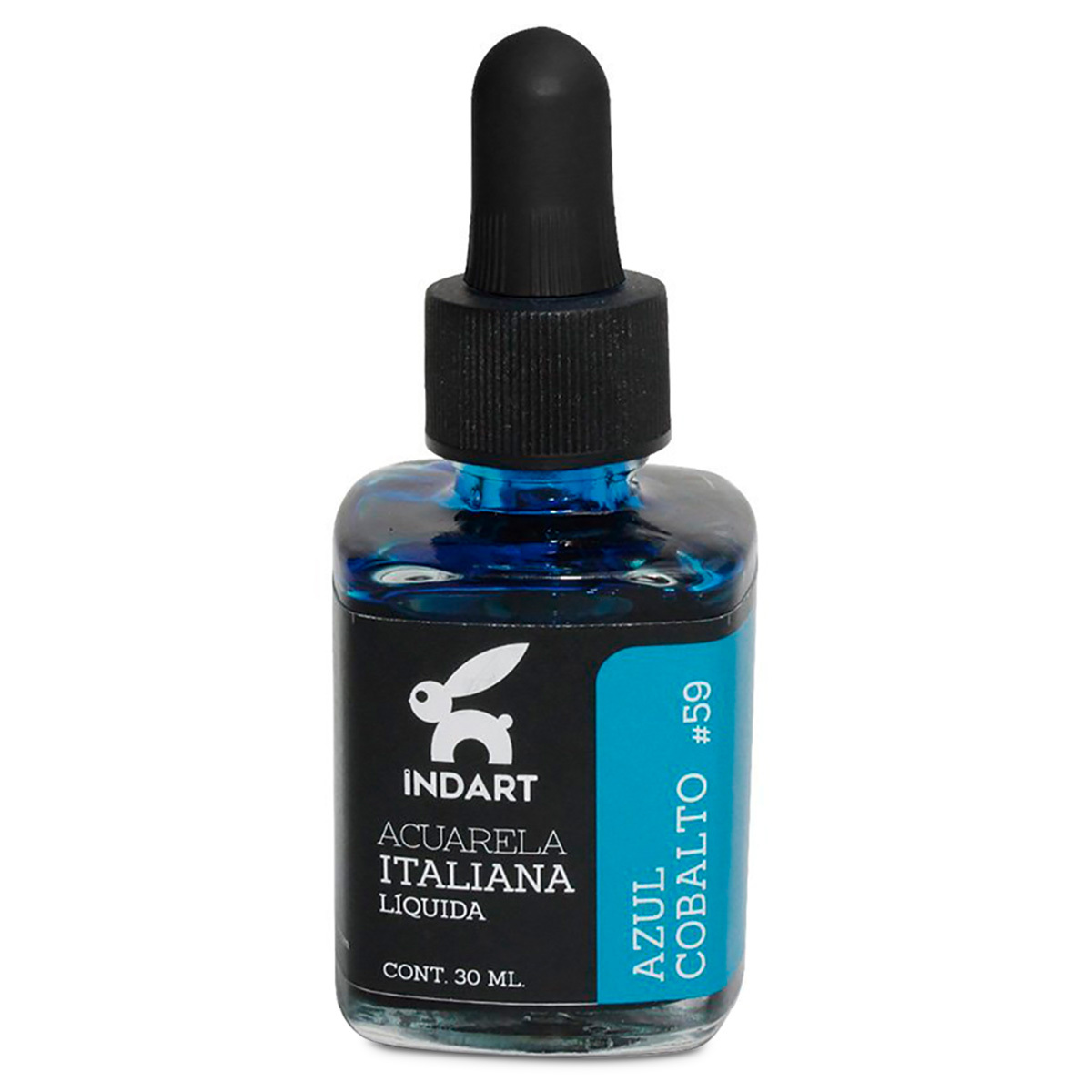 ACUARELA LIQUIDA AZUL COBALTO ITALIANA INDART BOTE 30ML