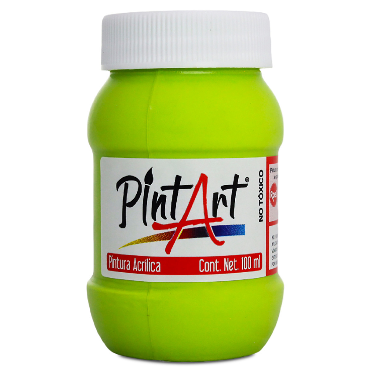 PINTURA ACRILICA BASE AGUA 205 AMARILLO VERDOSO BOTE 100ML