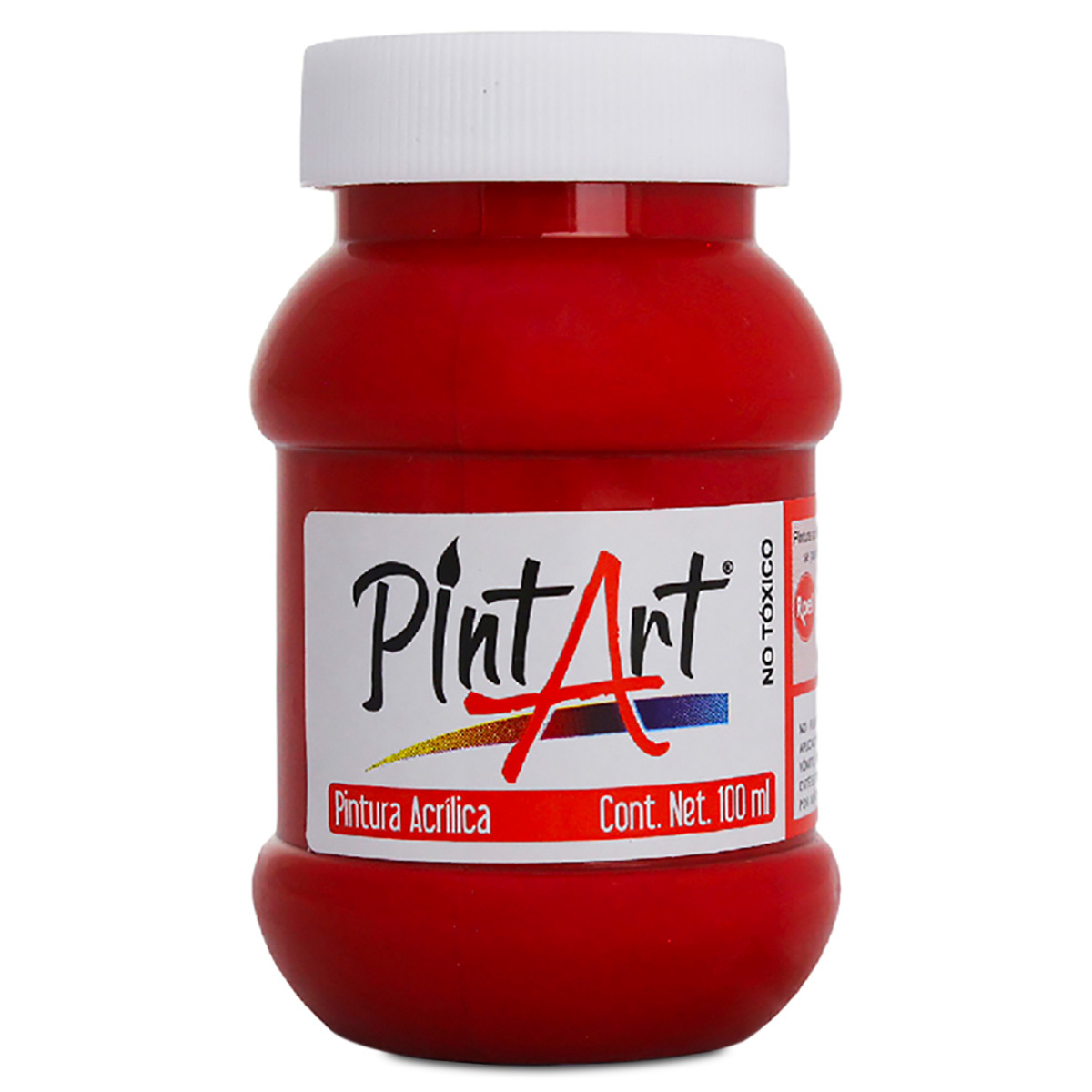 PINTURA ACRILICA BASE AGUA 307 ROJO INTENSO BOTE 100ML