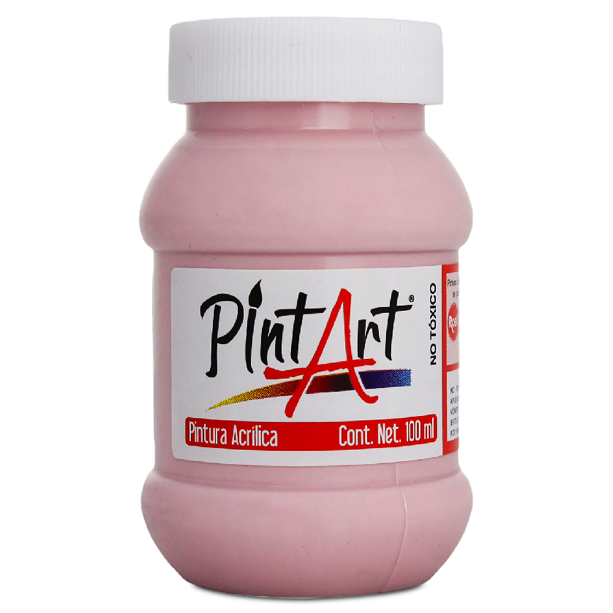 PINTURA ACRILICA BASE AGUA 309 ROSA PASTEL BOTE 100ML