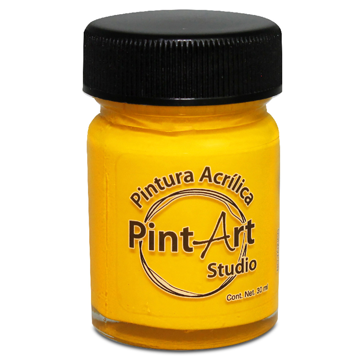 PINTURA ACRILICA PINTART STUDIO 203 AMA. CADMIO OB. 100ML