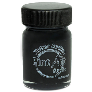 PINTURA ACRILICA PINTART STUDIO 600 NEGRO BOTE 100ML PINTURA ACRILICA PINTART STUDIO 600 NEGRO BOTE 100ML