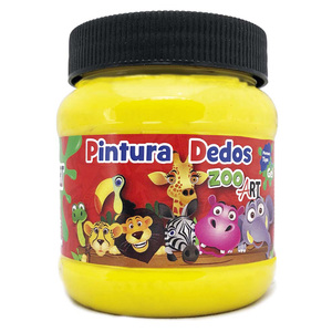 PINTURA DEDOS ZOO ART AMARILLO 250ML PINTURA DEDOS ZOO ART AMARILLO 250ML