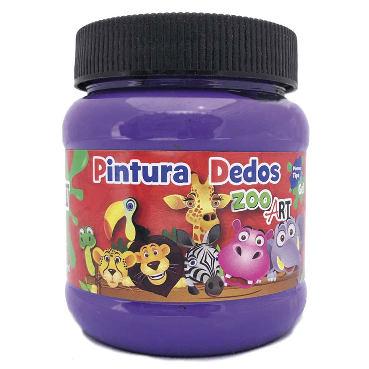 PINTURA DEDOS ZOO ART VIOLETA 250ML