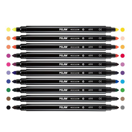 MARCADORES MILAN BICOLOR 10U