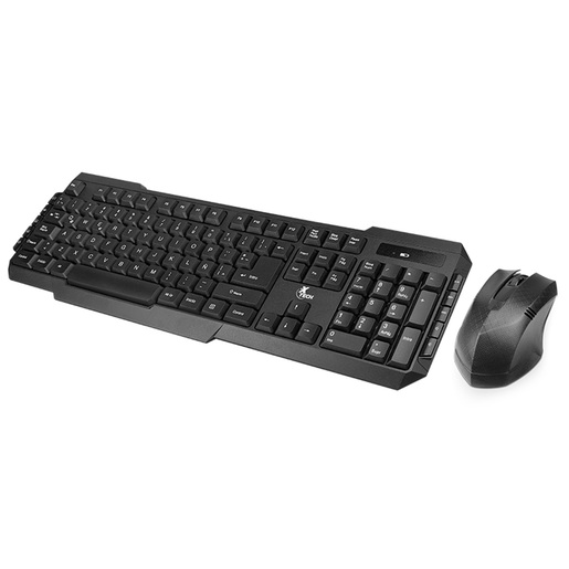 COMBO TECLADO Y MOUSE KTK-309S INALAMBRICO QWERTY