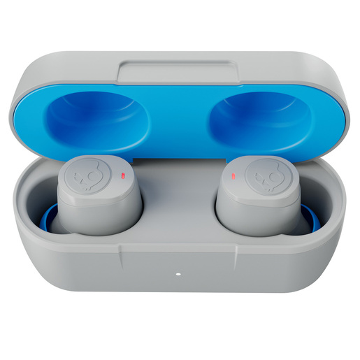 AUDIFONOS SKULLCANDY JIB TRUE 2 WIRELESS IN EAR GRIS CELESTE S1JTW-P948