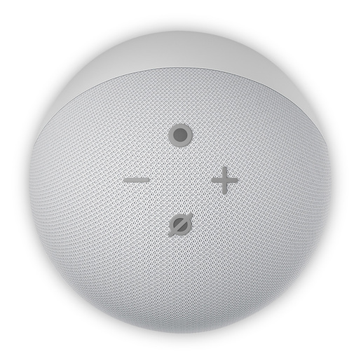 BOCINA AMAZON ECHO DOT 5 COLOR BLANCO ALEXA