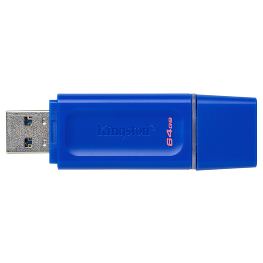 MEMORIA KINGSTON 64GB 3.2 GEN 1 USB EXODIA AZUL
