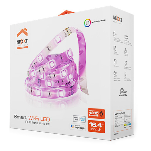 LUZ LED NEXXT INTELIGENTE 5 METROS NHB-S611