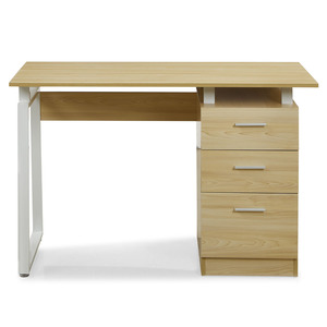 ESCRITORIO PERSONAL BEIGE CON METAL ESCRITORIO PERSONAL BEIGE CON METAL