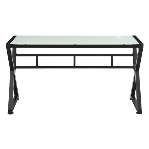 ESCRITORIO PERSONAL DE VIDRIO BLANCO