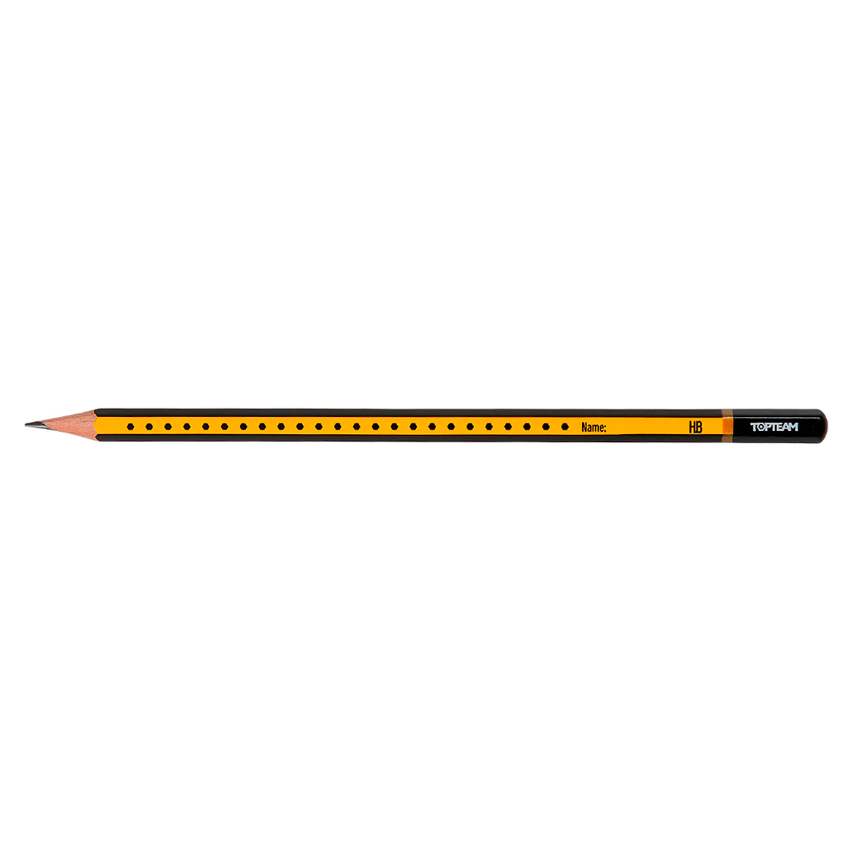 LAPIZ DE GRAFITO TRIANGULAR TOP TEAM 2.00 HP 12U (PREFESIONAL, INCLUYE BORRADOR)