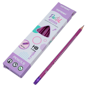 LAPIZ DE GRAFITO TRIANGULAR MORADO TOP TEAM 2.00