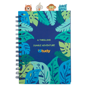 CUADERNO ESPIRAL LINEAS ISTUDY JUNGLE 100H CUADERNO ESPIRAL LINEAS ISTUDY JUNGLE 100H