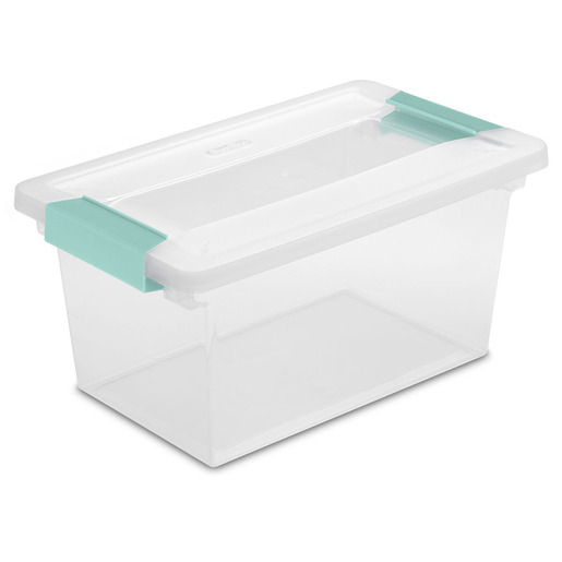 CAJA ORGANIZADORA CIERRE CLIP MEDIANA STERILITE