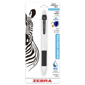 BOLIGRAFO RETRACTIL ZEBRA J-ROLLER RLV 1.00MM NEGRO 1U BOLIGRAFO RETRACTIL ZEBRA J-ROLLER RLV 1.00MM NEGRO 1U