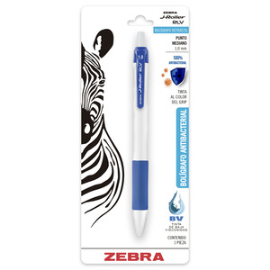 BOLIGRAFO RETRACTIL ZEBRA J-ROLLER RLV 1.00MM AZUL 1U BOLIGRAFO RETRACTIL ZEBRA J-ROLLER RLV 1.00MM AZUL 1U