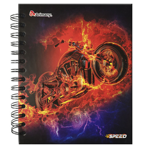 CUADERNO ESPIRAL ARIMANY FRANCES SPEED LINEAS 150H