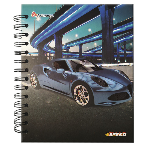 CUADERNO ESPIRAL ARIMANY FRANCES SPEED LINEAS 150H