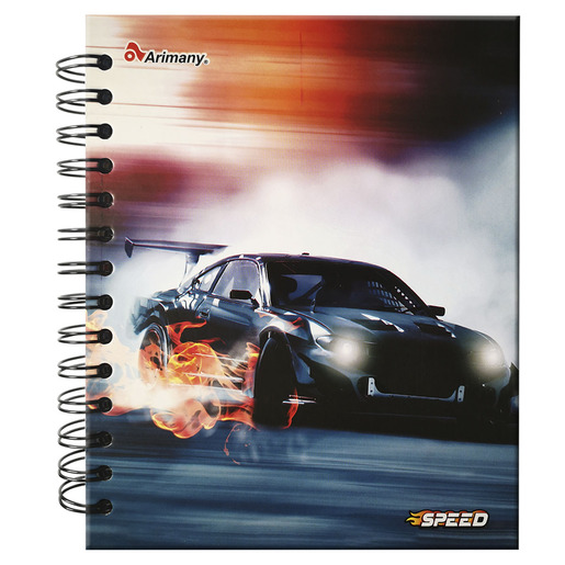 CUADERNO ESPIRAL ARIMANY FRANCES SPEED LINEAS 150H